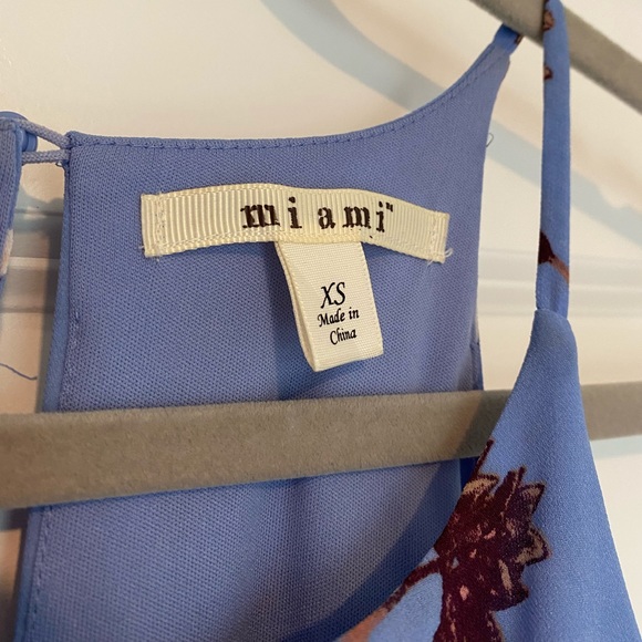 Blue Floral Miami Midi Dress - Picture 6 of 7